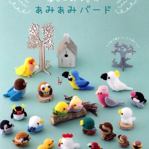 Hoshi Mitsuki Amigurumi Birds - Japanese Craft Book