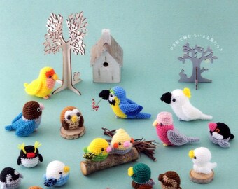 Hoshi Mitsuki Amigurumi Birds - Japanese Craft Book