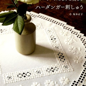 Lacey HARDANGER EMBROIDERY - Japanese Lace Patterns Book