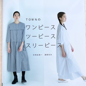 TOWN couture de vêtements une pièce, deux pièces et trois pièces - livre de confection de robes japonaises