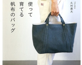 Bolsas de tela CANVAS - Libro de artesanía japonés