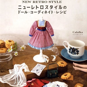 Doll COORDINATE RECIPE for New Retro Style  - Japanese Craft  Book