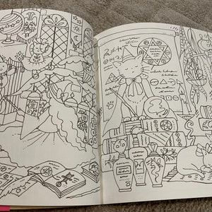 Eriy's World Legends Magics and Fairies Coloring Book Japans kleurboek van Eriy afbeelding 4