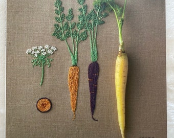 Kazuko Aoki Embroidered Kitchen Garden - Japanese Craft Book - Etsy