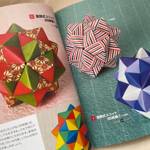 38 Modular Origami Making Book - Japanese Craft Book image 6