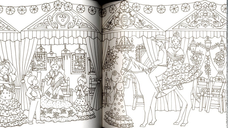 Eriy's World Heritage Coloring Book Japanese Coloring | Etsy