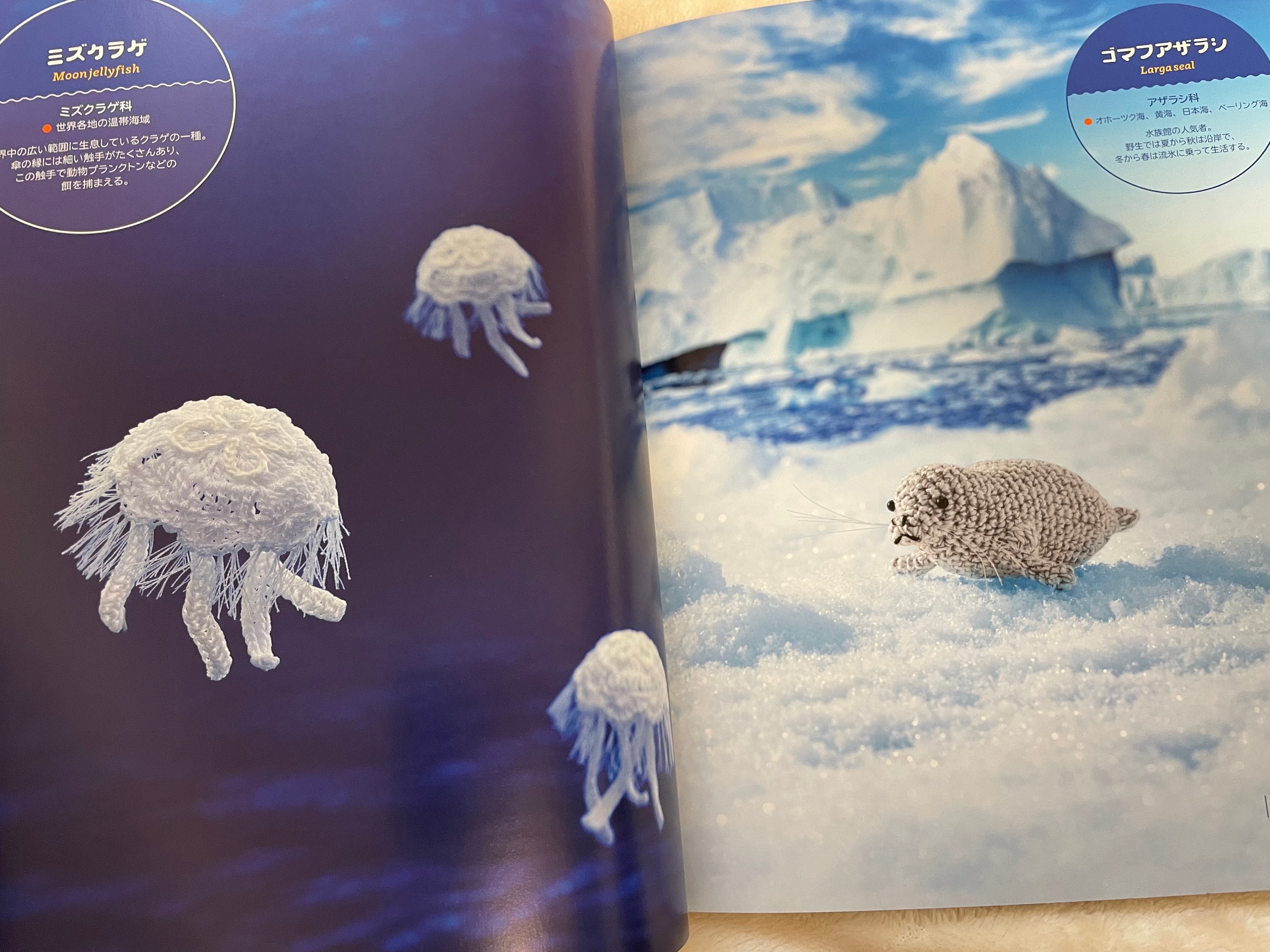 ミニチュア海の生物図鑑 かわいくて珍しいあみぐるみの魚と海の生き物 日本のクラフトブック - Etsy 日本