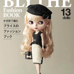 Blythe Crochet Fashion Book - Japanese Craft Book