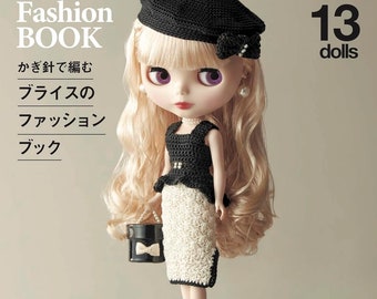 Blythe Crochet Fashion Book - Japanese Craft Book