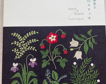 YUMIKO Higuchi Stitch of Season - Japanese Craft Book