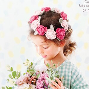 Cute Crochet Hair Accessories for Girls -  Japanese Craft Book