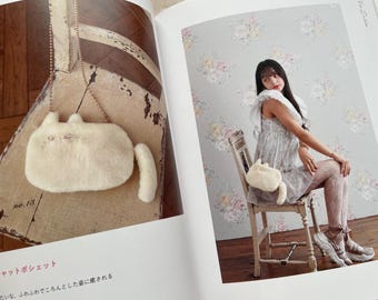 Romantic Fabric Accessories by MICHU COQUETTE- Japanese Craft Book