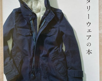 MENS Military Wear Jacket Book - Japanese Craft Book