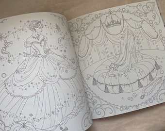 色彩でハッピーになれる夢のようなプリンセスぬりえ - 日本のぬりえ