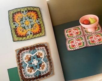 Crochet Kaleidoscope Pattern Book - Japanese Craft Book - Etsy