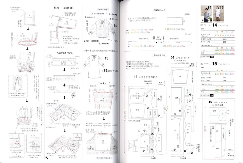 Cotton Friend Sewing Summer Japanese Dress Pattern Book Etsy