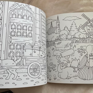 Eriy's World Literature Open the Door to Your Imagination Coloring Book Japanese Coloring Book by Eriy image 4