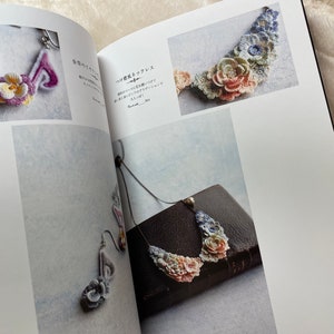 Luna Heavenly Small Flower Crochet Accessories Japanese Craft Pattern Book MM image 8