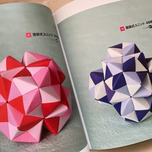 38 Modular Origami Making Book - Japanese Craft Book image 4