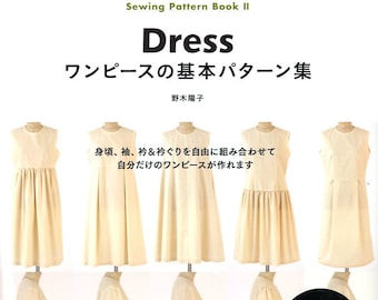 Sewing Pattern Book Dress - Japanese Craft Pattern Book