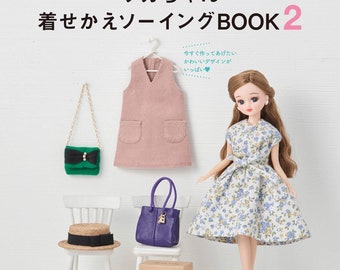 Licca Doll's Miniature Dresses and Small Items Vol 2 - Japanese Craft Book