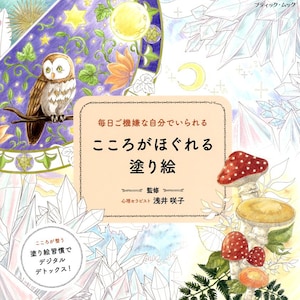 Comforting and Relaxing Coloring Book - Japanese Book