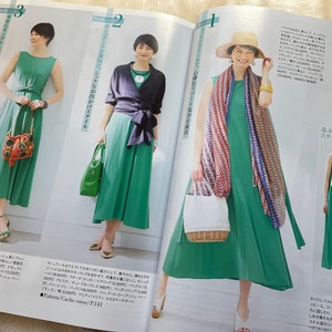 MRS STYLEBOOK 2021 High Summer Japanese Dress Making Book image 8