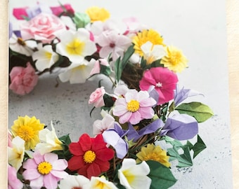 Paper Flowers Arrangements - Japanese Craft Book