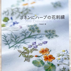 Kruidborduurwerk op linnen Vol 1 - Japans handboek