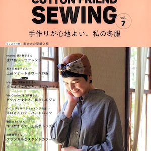 Cotton Friend Sewing Winter Vol 7 - Cahier de patrons de robes japonaises