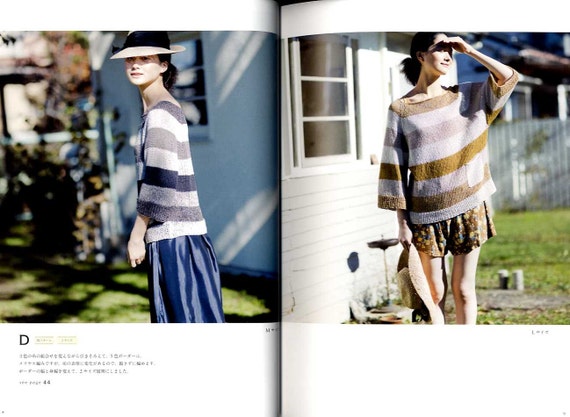 Japanese Craft Book Nice and Cool Comfortable Knit Clothes
