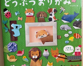 Söta och roliga origamidjur - Japansk pysselbok