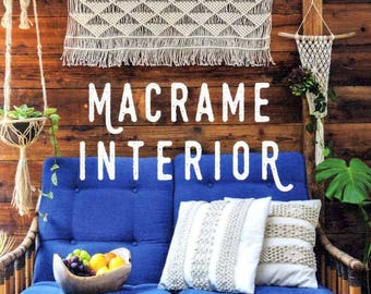 Macrame Interior - Japanese Craft Book