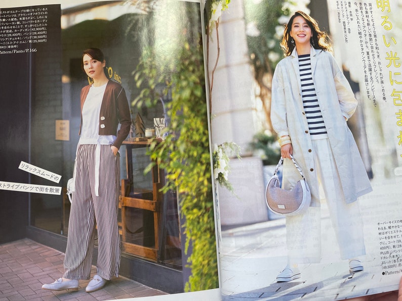 Mrs STYLEBOOK 2024 SPRING Japanisches Kleiderherstellungsbuch Bild 2