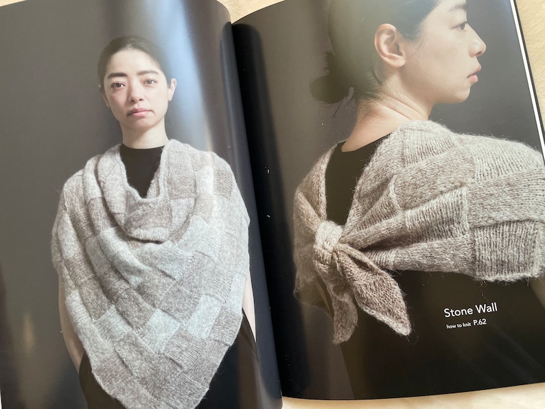 KAZEKOBO Knit Shawls, Stoles, Scarfs, Capes Japanese Craft Book image 6