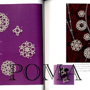 Suteki Tatting Lace Items Japanese Craft Book MM image 2