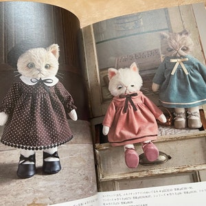 DRESS Up Stuffed Animal Cats Japanese Craft Book image 6