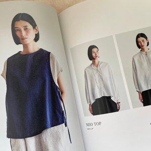 Clothings from Fog Linen Work Japanese Dress Pattern Book image 6