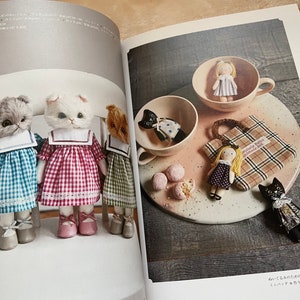 DRESS Up Stuffed Animal Cats Japanese Craft Book image 7