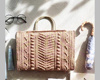 Crochet Bags & Accessories by blanco Made with Eco Andaria - Japanese craft book