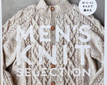 Men's Knit Selection - Japanese Pattern Book