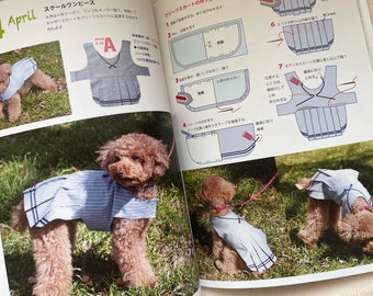 初心者向け、平織りで簡単な犬服の作り方 - 犬服パターンブック - Etsy