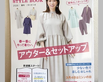 Mrs STYLEBOOK 2026 SPRING - Japanese Dress Making Book - Etsy