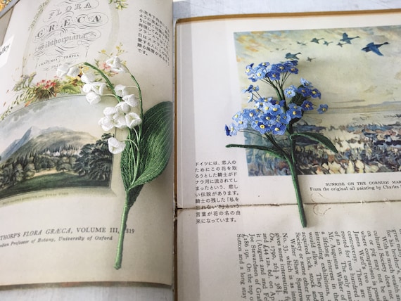 The Beautiful World of Flower Stumpworks by Atelier Fil - Japanese