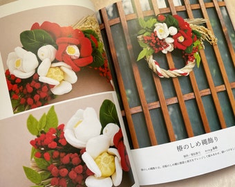 Seasonal Chirimen Items and Tsurushi Mobiles - Japanese