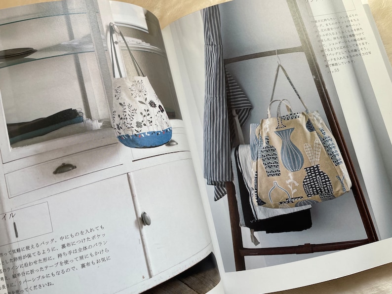 Yoko Saito's My Favorite Clothes, Bags and Items Japanese Craft Book image 4