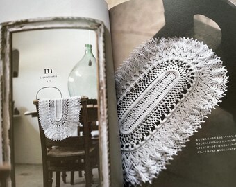 Classic and Modern Lace Crochet - Japanese Craft Book - Etsy