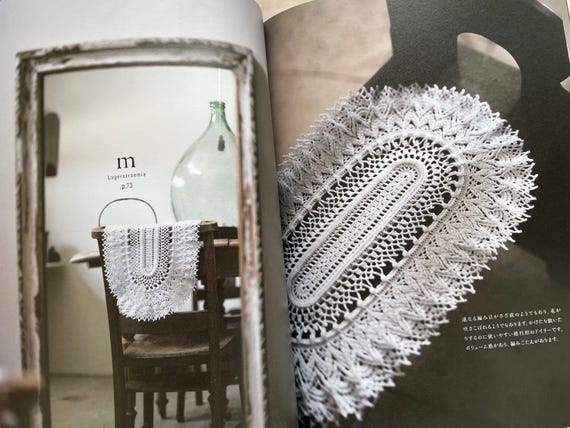 Classic and Modern Lace Crochet - Japanese Craft Book - Etsy