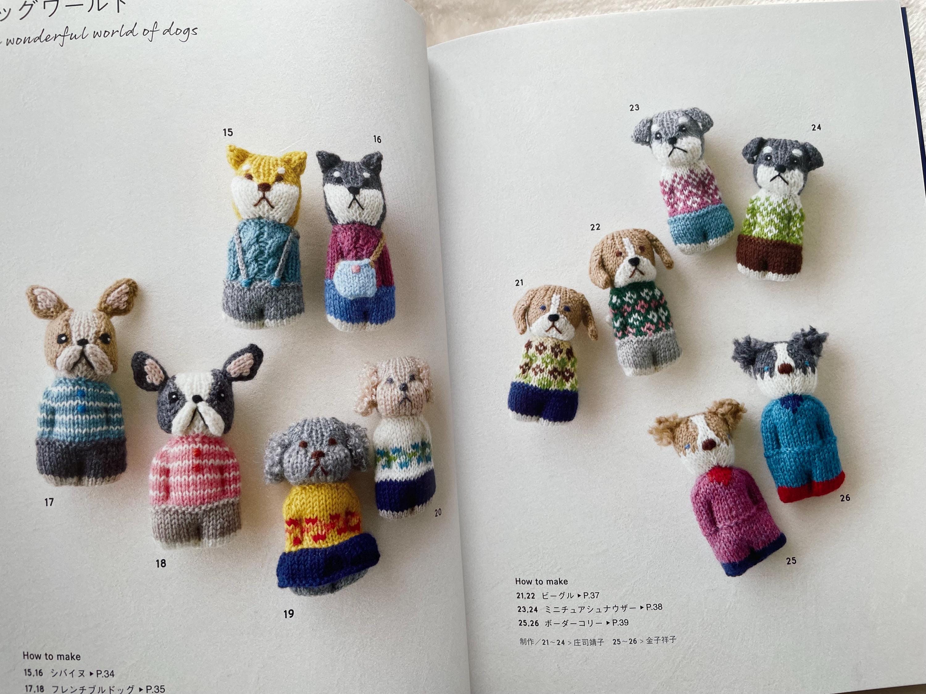 100 Knitted Animal Dolls - Japanese Craft Book - Etsy