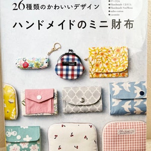 Let's Make 26 Coin Cases -  Japanese Craft Book